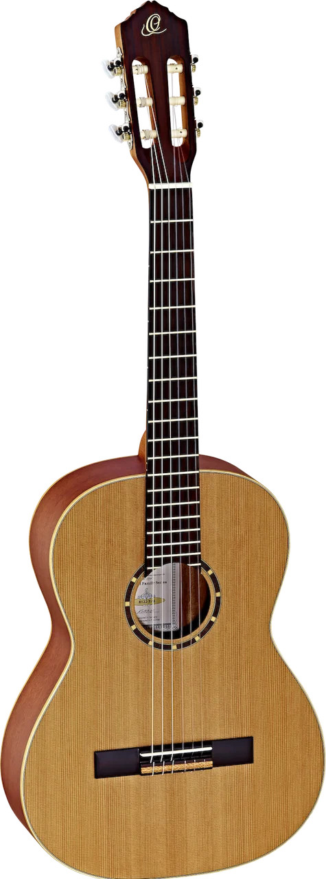 Ortega Guitars R122-7/8 Family Series 7/8 Body Size Nylon 6-String Guitar w/ ...