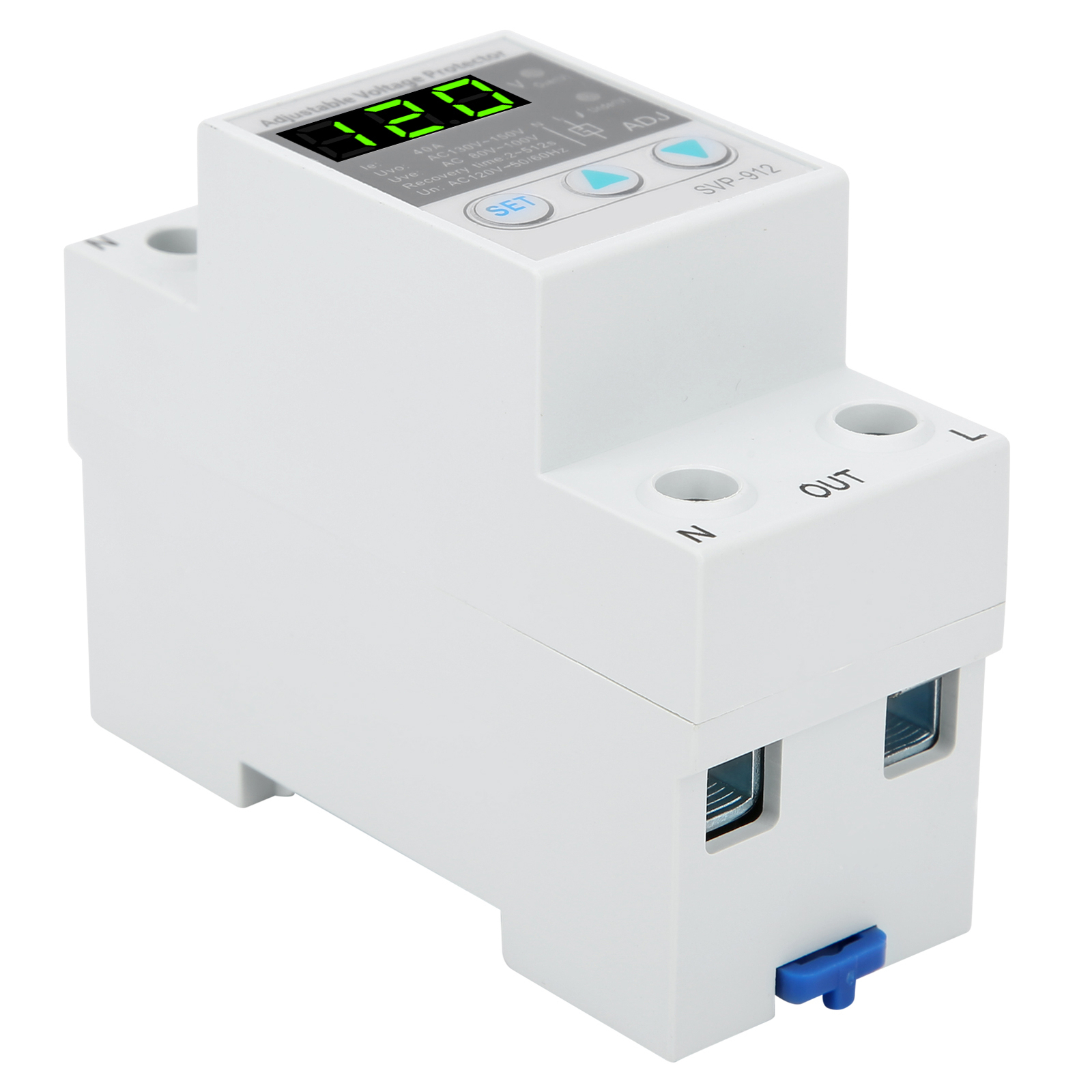 120VAC 40A Adjustable SelfRecovery Under Voltage Auto Reset Protection Switch