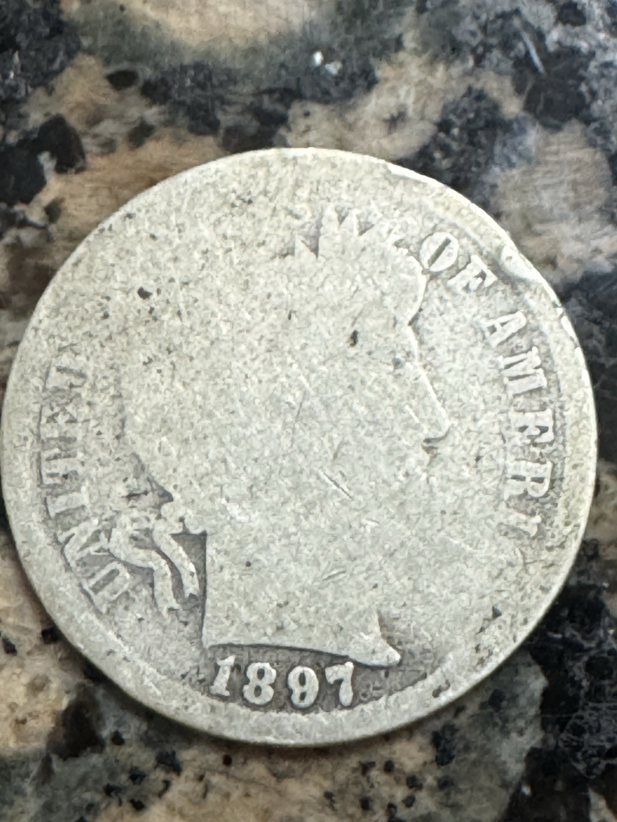 1897-s Barber Dime, Better Date, 99c Shipping