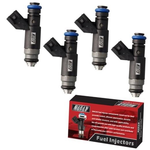 Set of 4 Fuel Injectors 4891573AB Replacement Compatible with Chrysler PT FJ483
