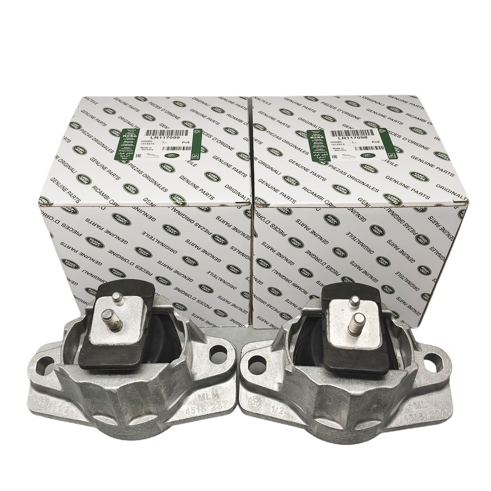 Engine Mount For Range Rover Velar L&R 2.0L Turbo 17-23 LR117098 LR117099