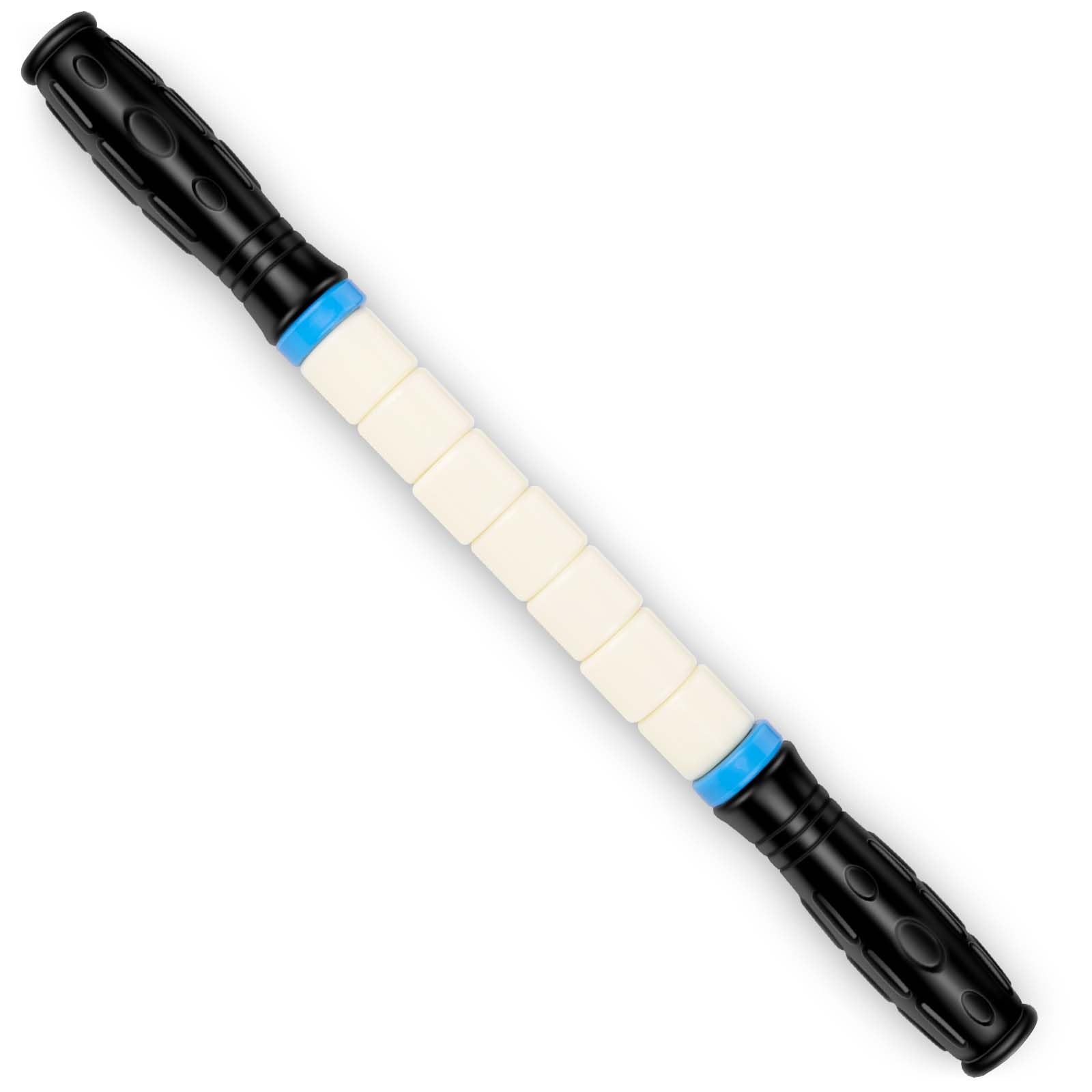iGreely Portable Massage Roller Stick the Ultimate Muscle White-bendable