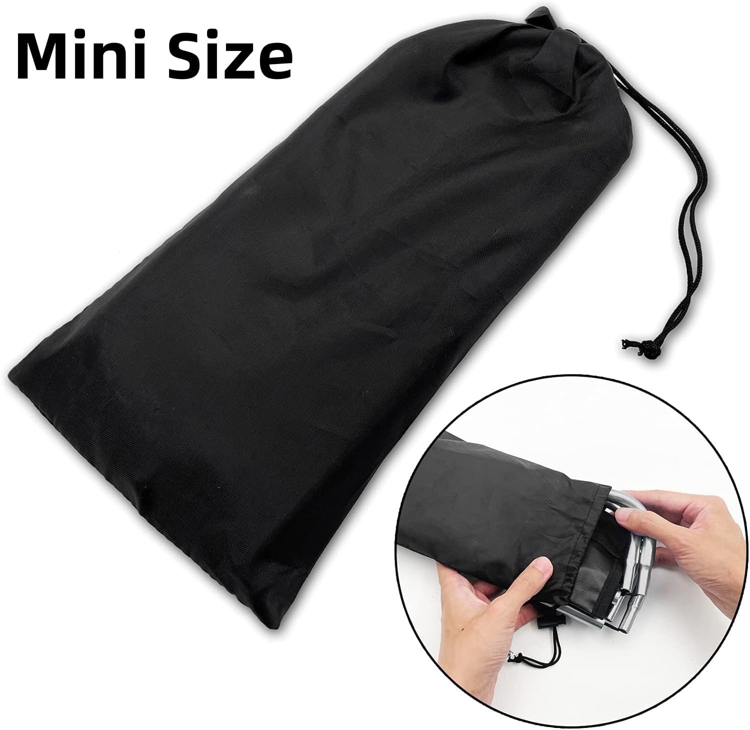 Portable Mini Folding Stool, Small Camping Stool Mortable Stool Can Hold Up t...