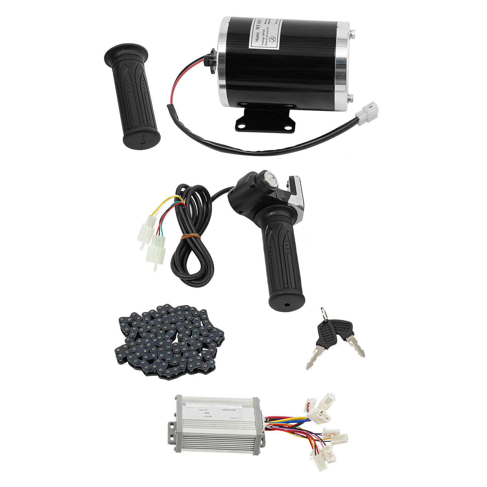 48V 1000W Brush Motor Controller Conversion Kit for Electric Bicycle ATV Ebike