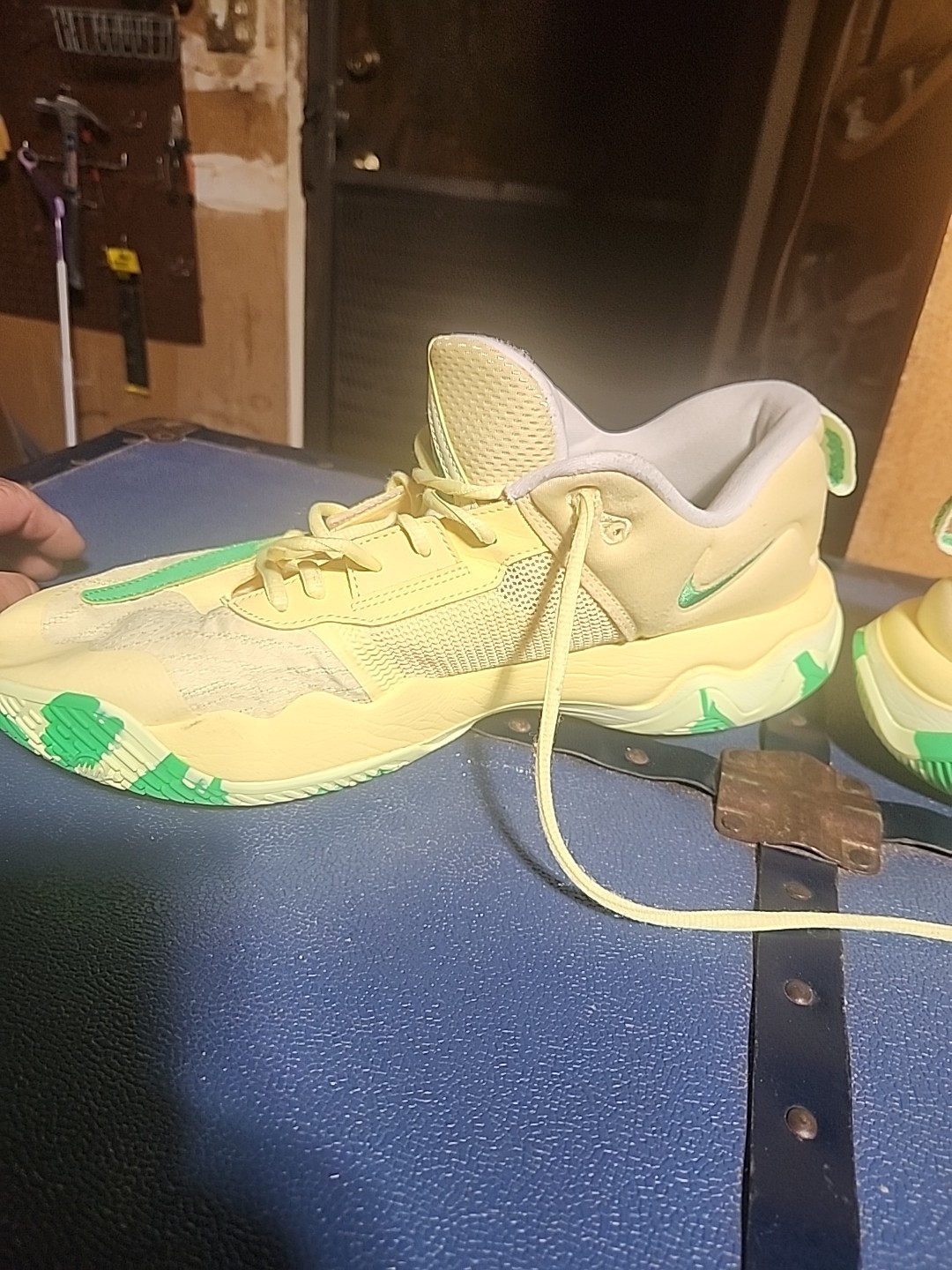Nike Mens Giannis Immortality 3 Basketball Shoes Yellow/Green Size 11 .5