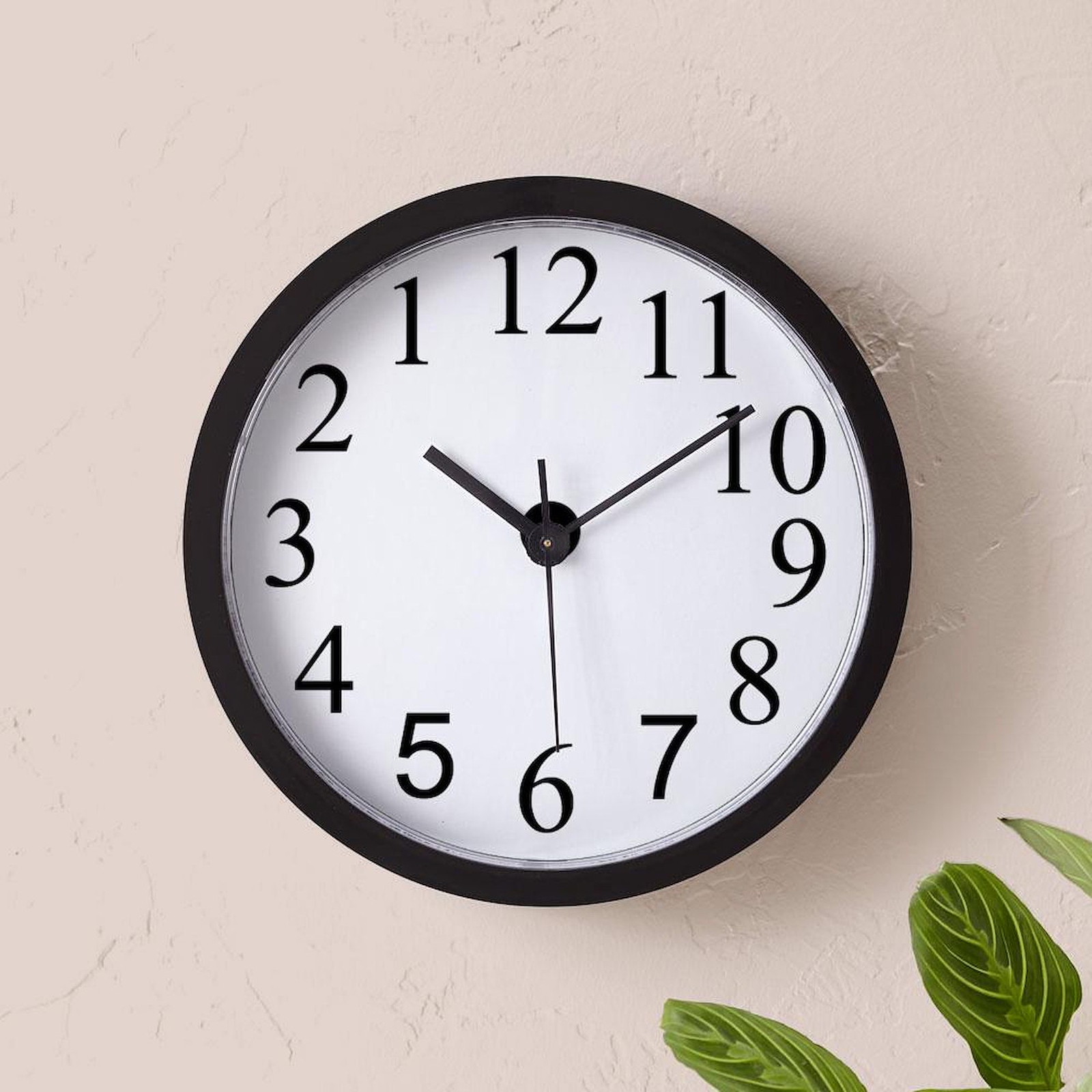 CafePress Backwards Unique Decorative 10" Wall Clock (238071017)