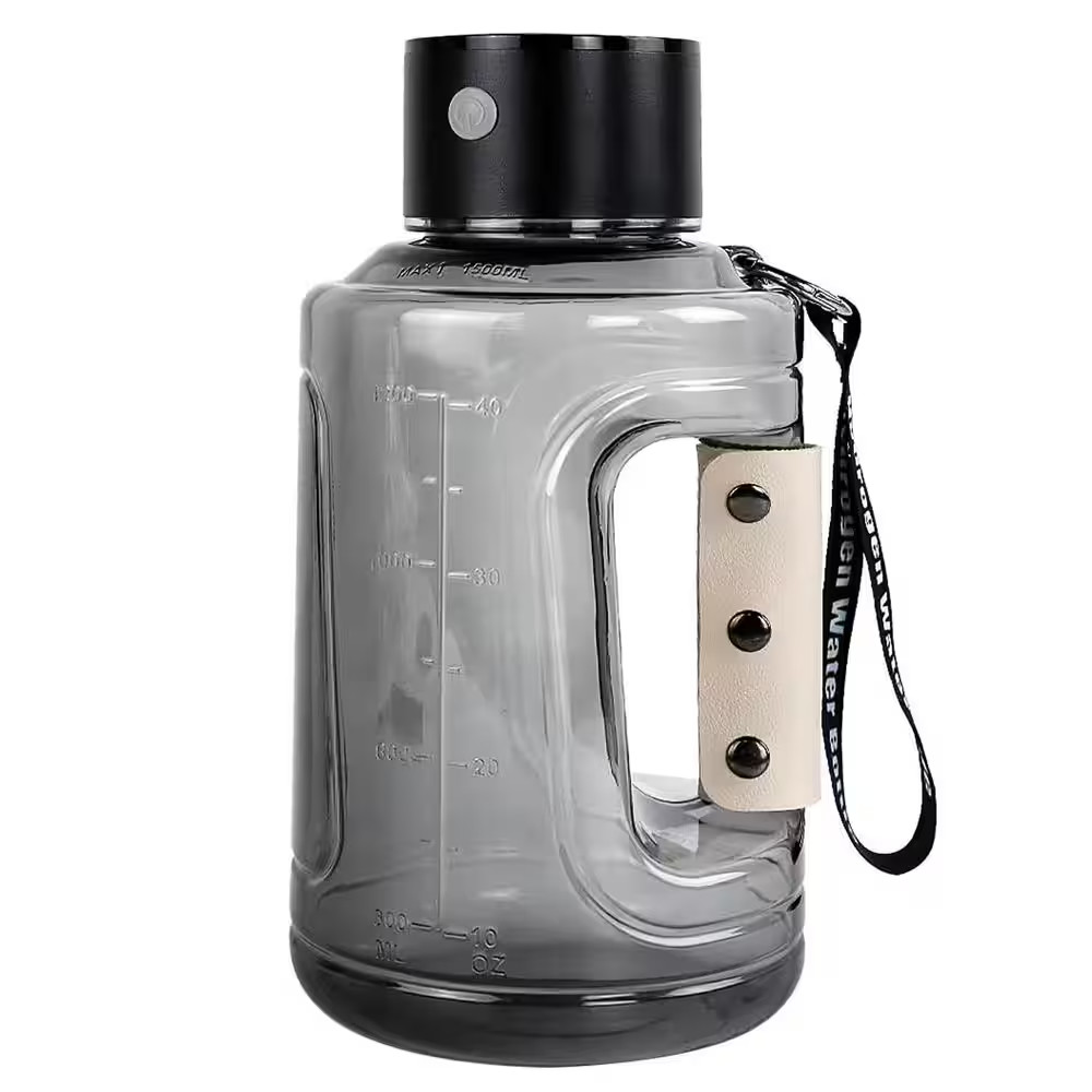 Hydrogen Water Bottle Generator Portable Rechargeable 1 Bottle 1.5L SPE Technolo