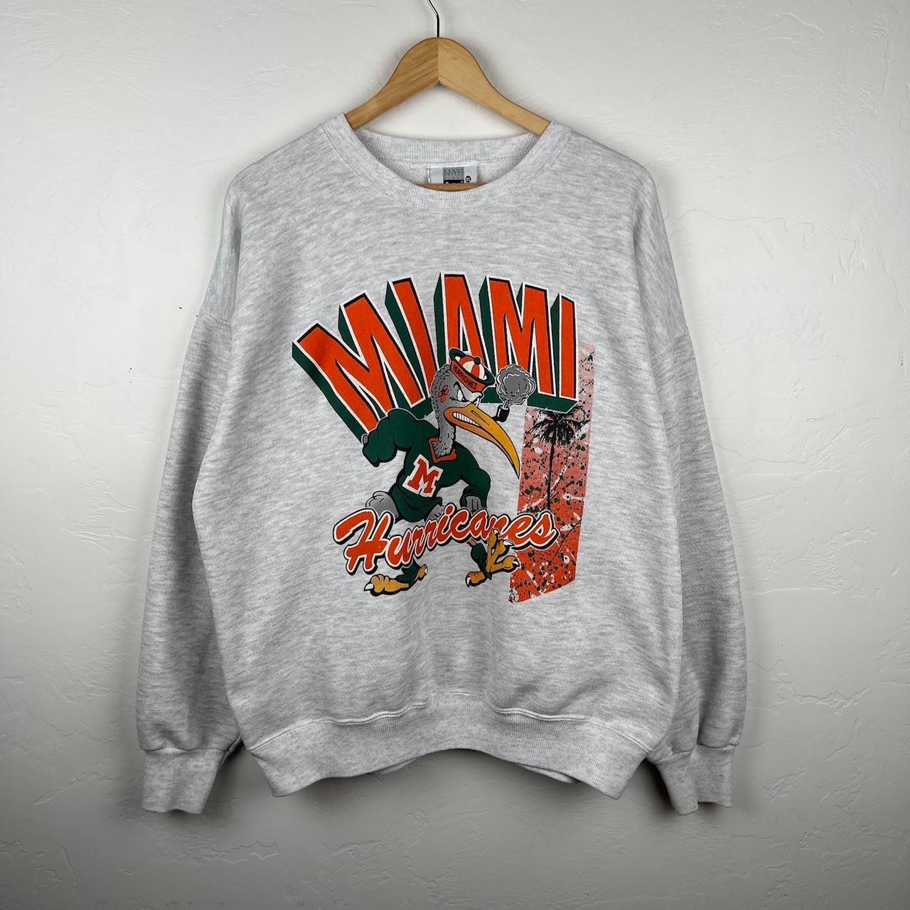 Vintage 90’s University Of Miami Hurricanes Crewneck Sweatshirt AN60902