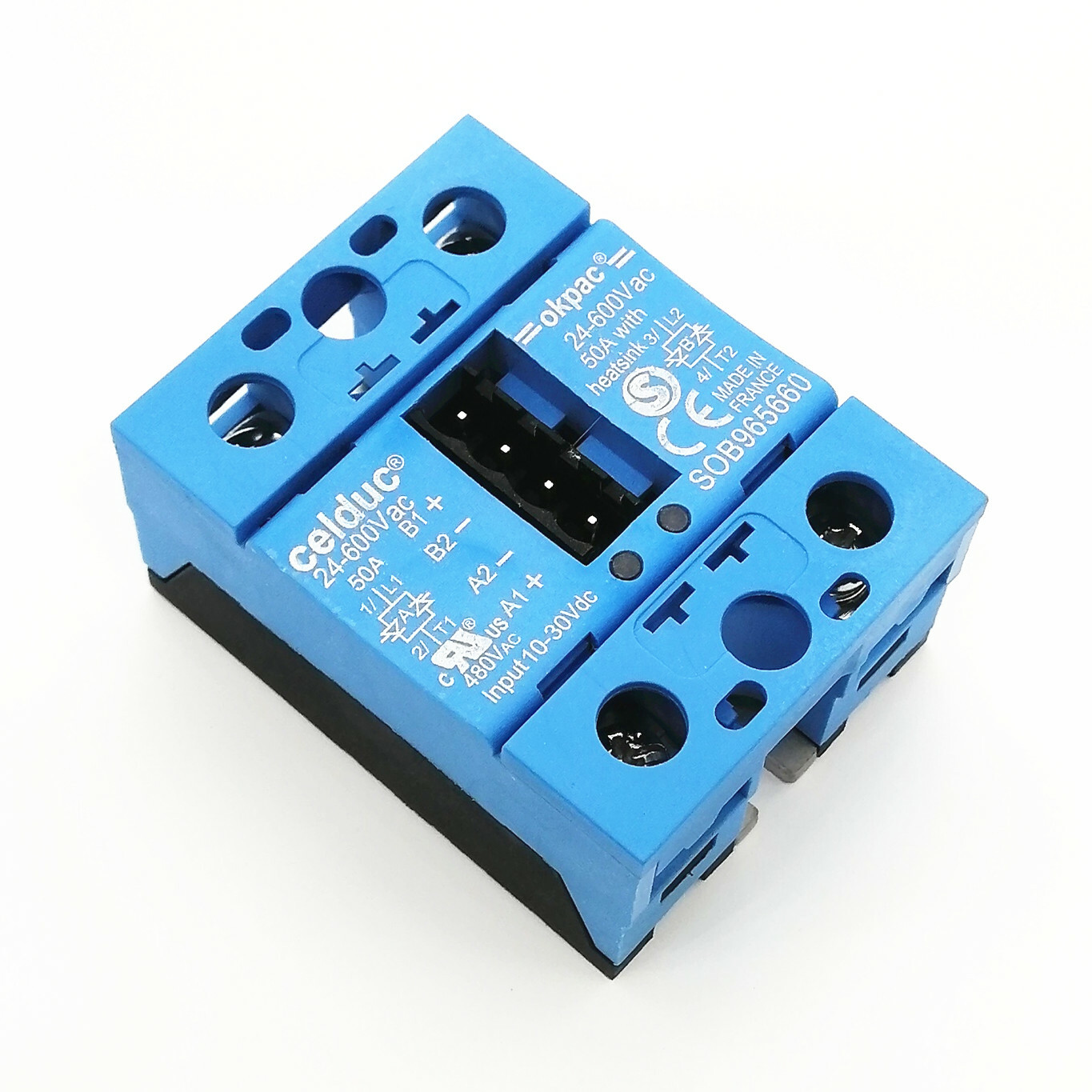 Celduc solid state relay SOB965660 50A 24-600VAC