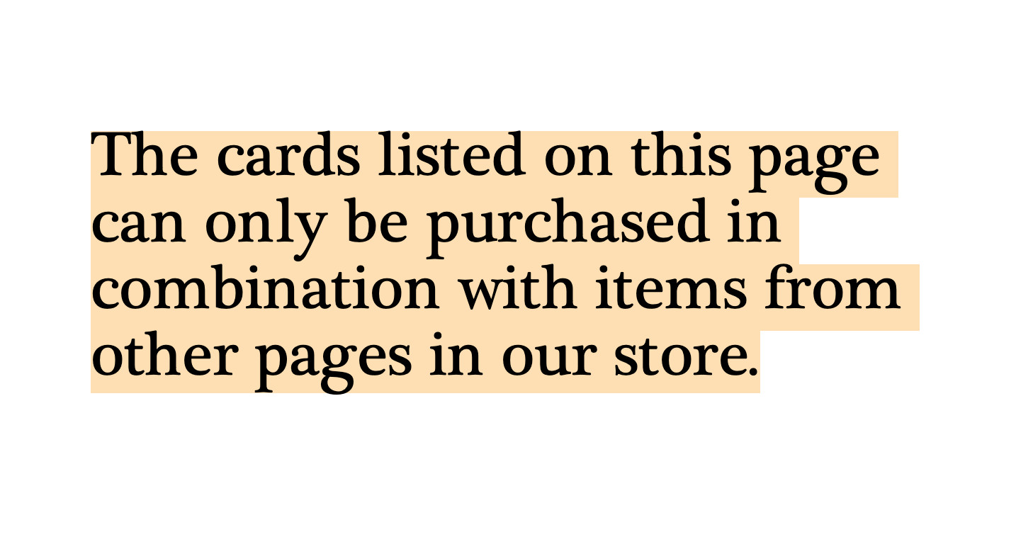MTG  Please purchase the cards on this page along with the cards on other pages.