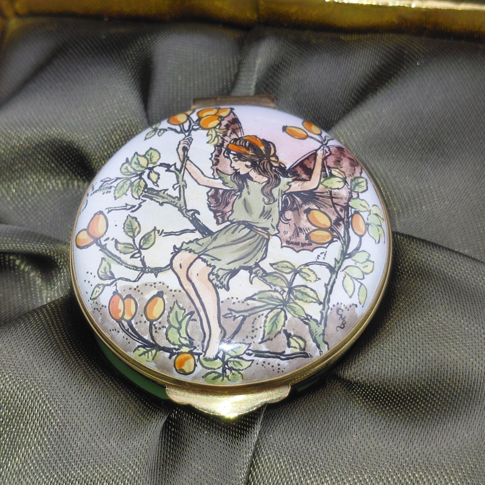 english enamels trinket Box
