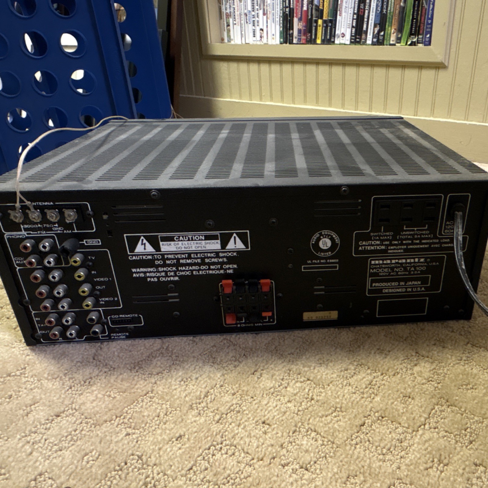 Marantz TA100 Stereo Receiver, ST100 Tuner & PM100 Amplifier Black