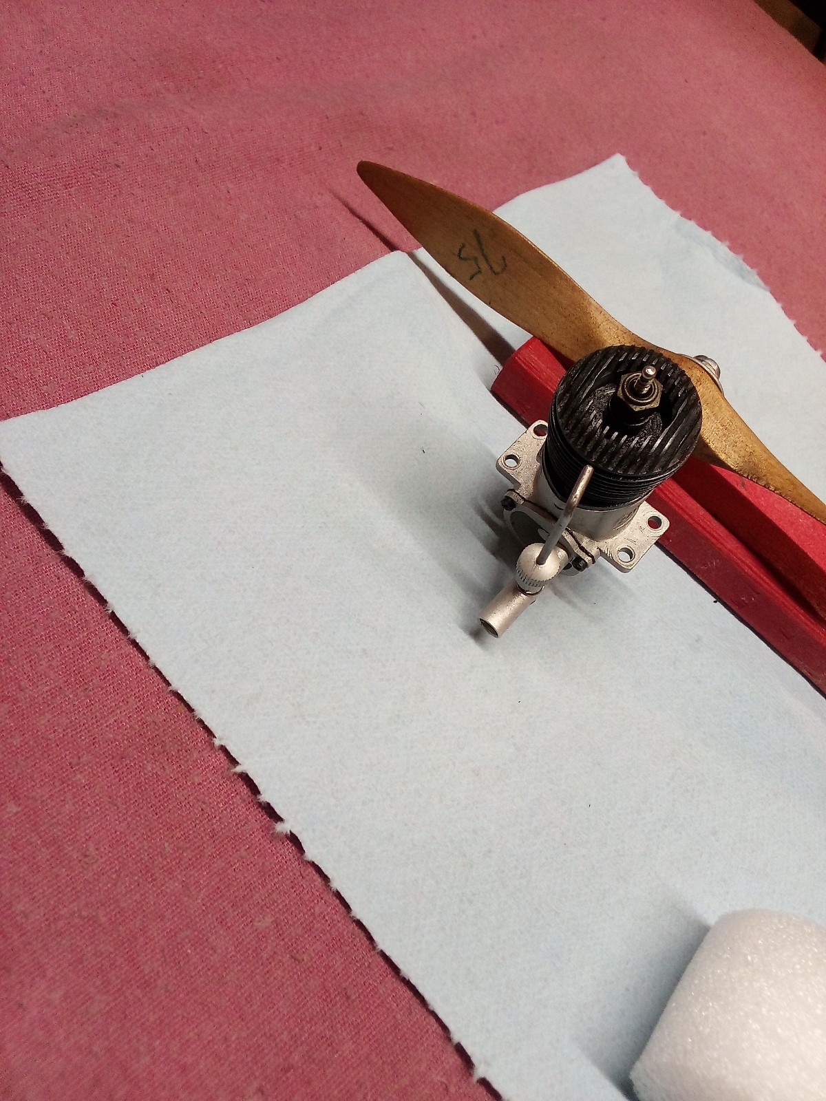 Vintage Bantam Model Airplane Engine From The 40's