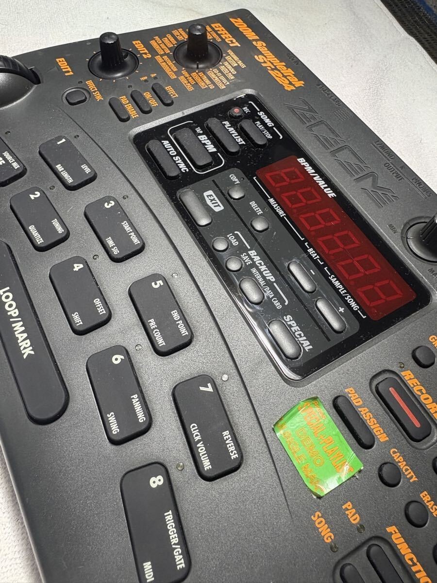 Zoom ST-224 SampleTrak Vintage Digital Sampler Rhythm Machine Japan Tracking
