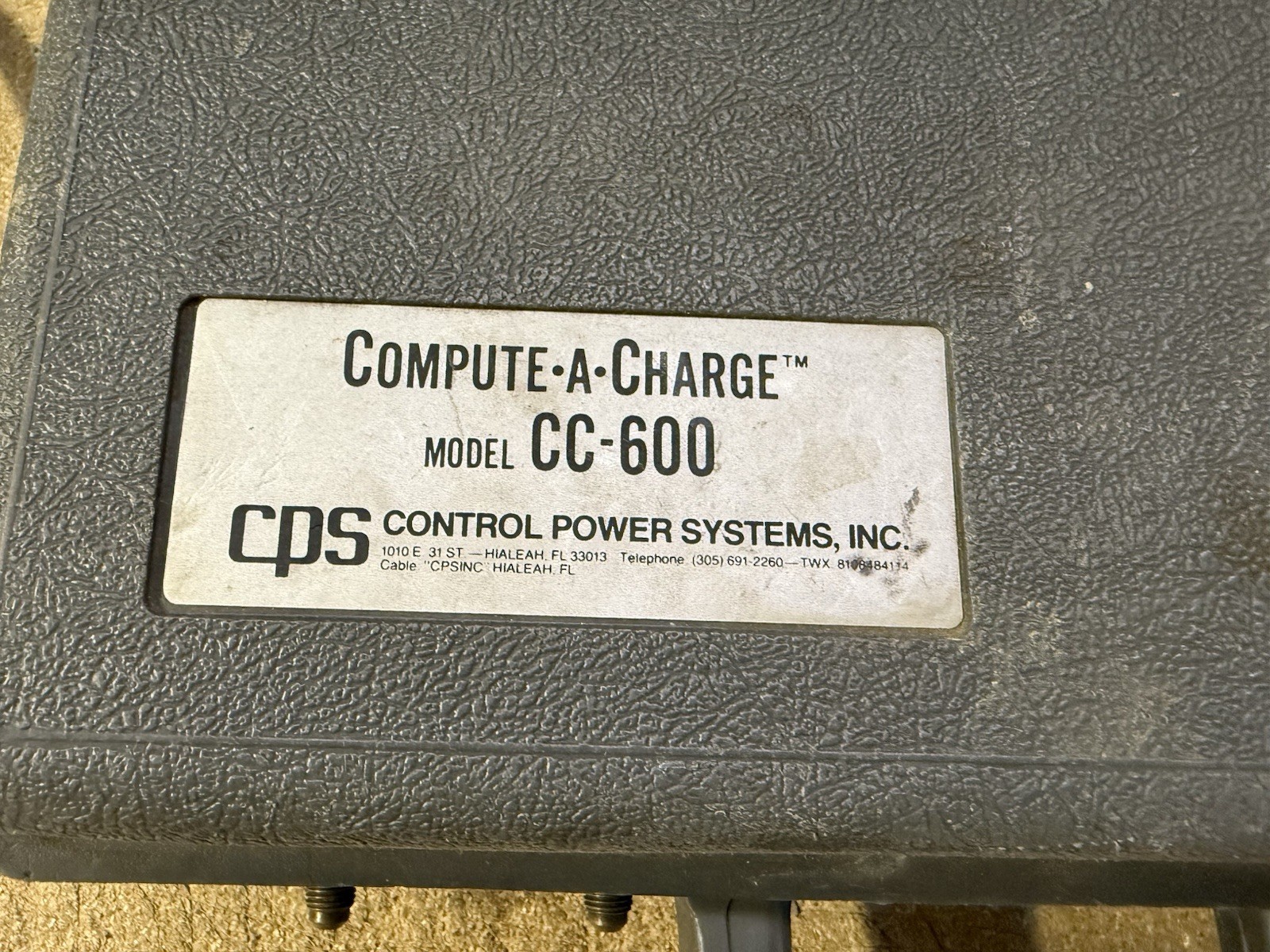 CPS Compute A Charge CC-600 Refrigerant Charging and Recovery Computer