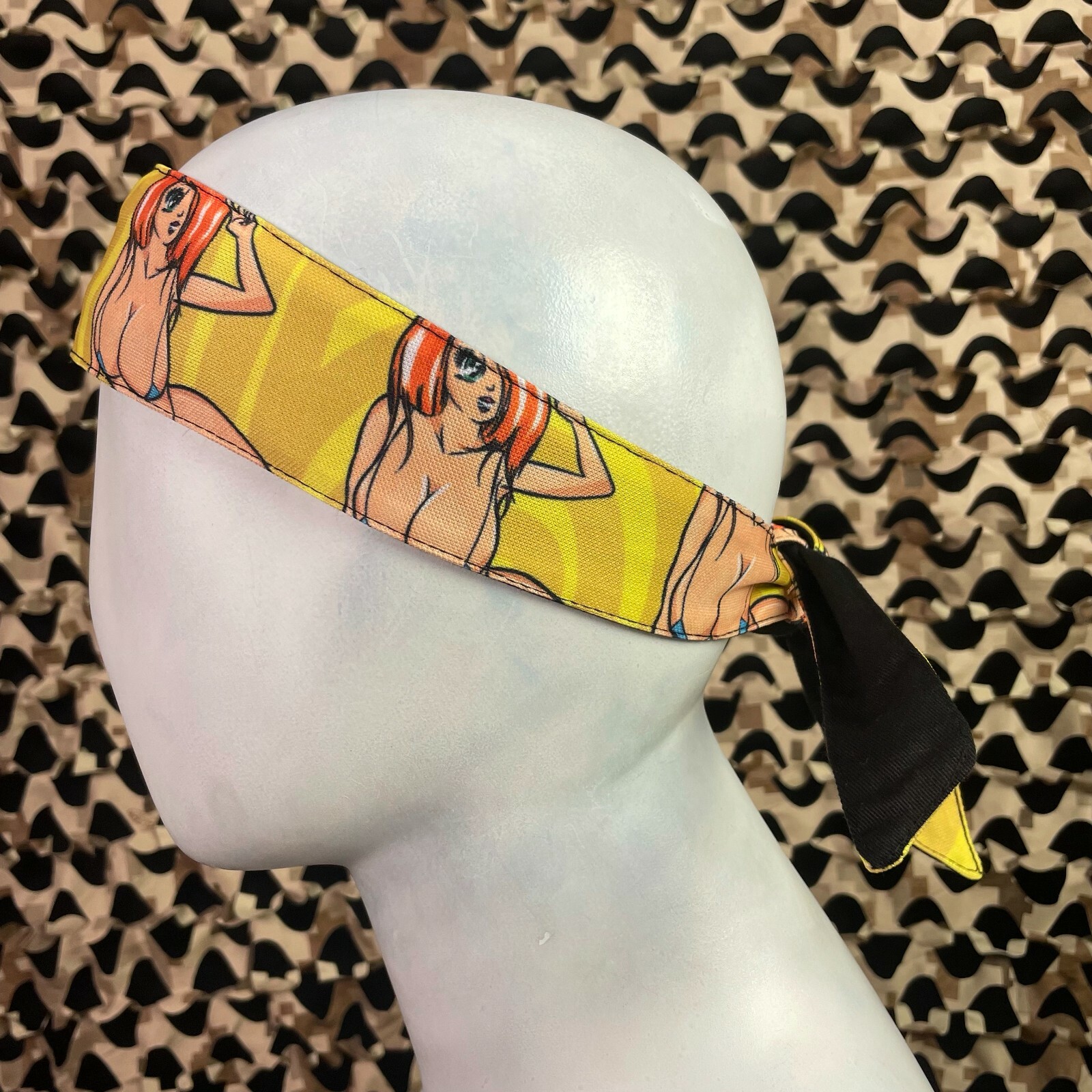 NEW HK Army Headband - Beach Babe Yellow