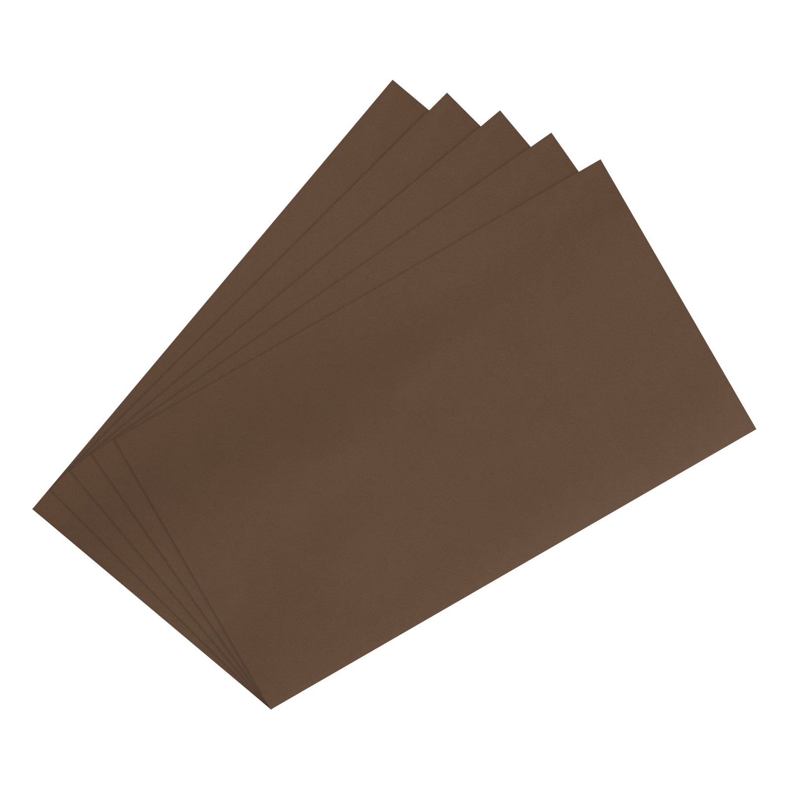 5 Pcs EVA Foam Sheets Brown 35.4 Inch x 19.7 Inch 2mm Thick Crafts Foam Sheets