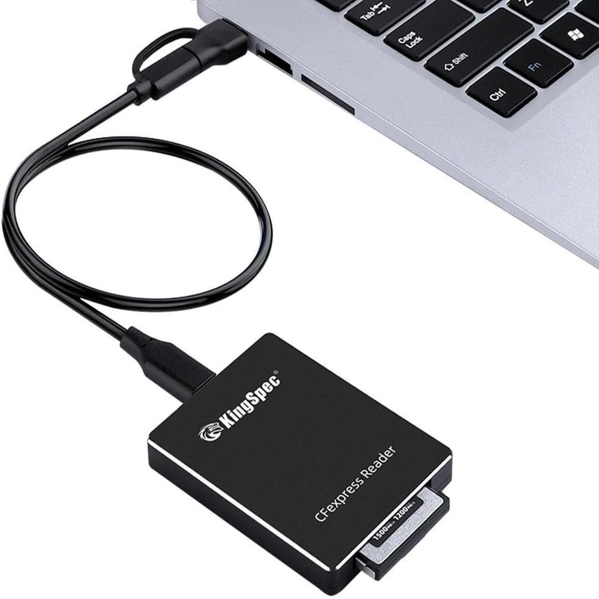 Cfexpress Type B Card Reader USB 3.1 Gen 2 Reader 10Gbps USB-C Adapter