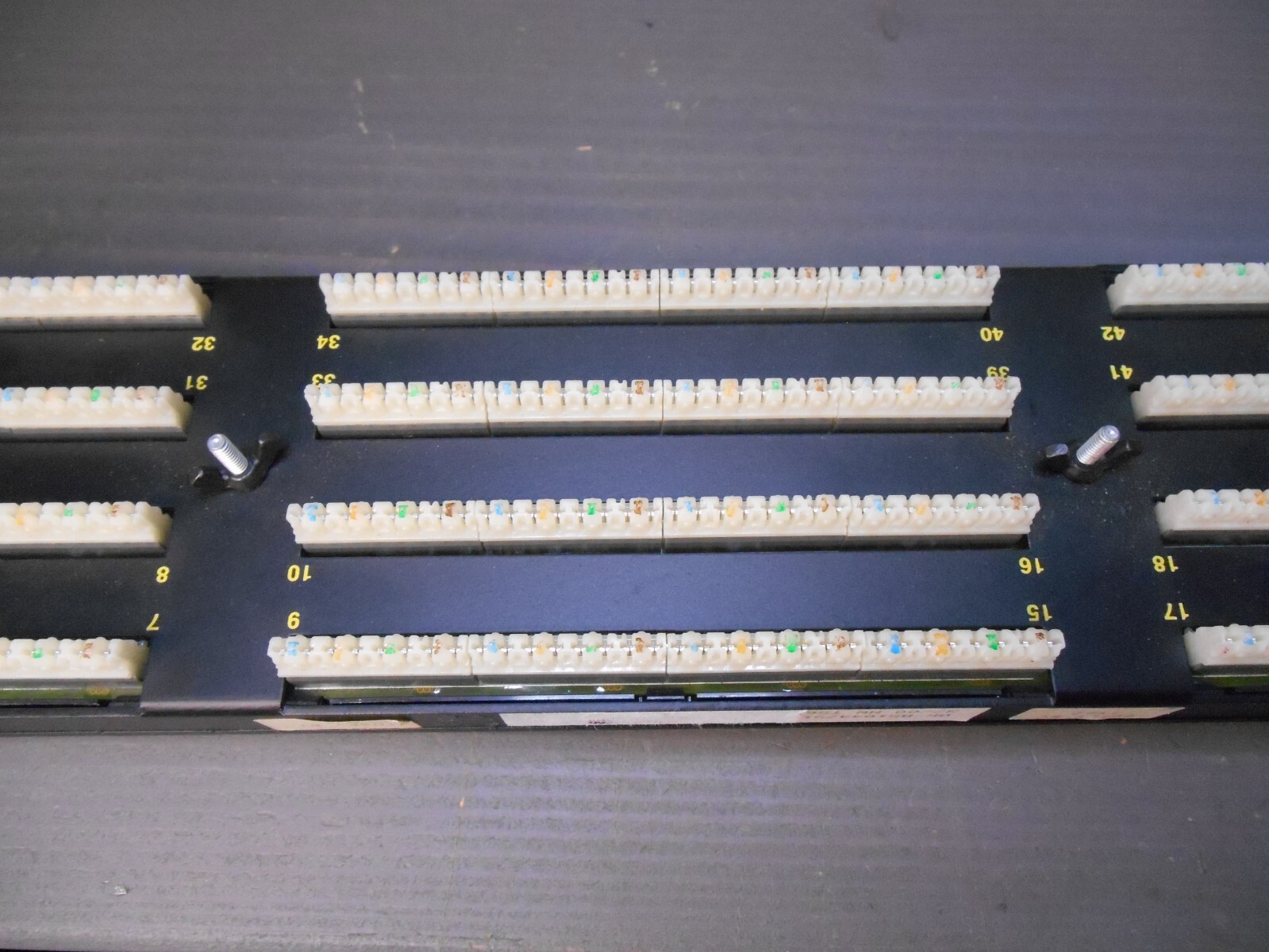 Ortronics OR-851044791 Category 5 48-Port Patch Panel OR851044791