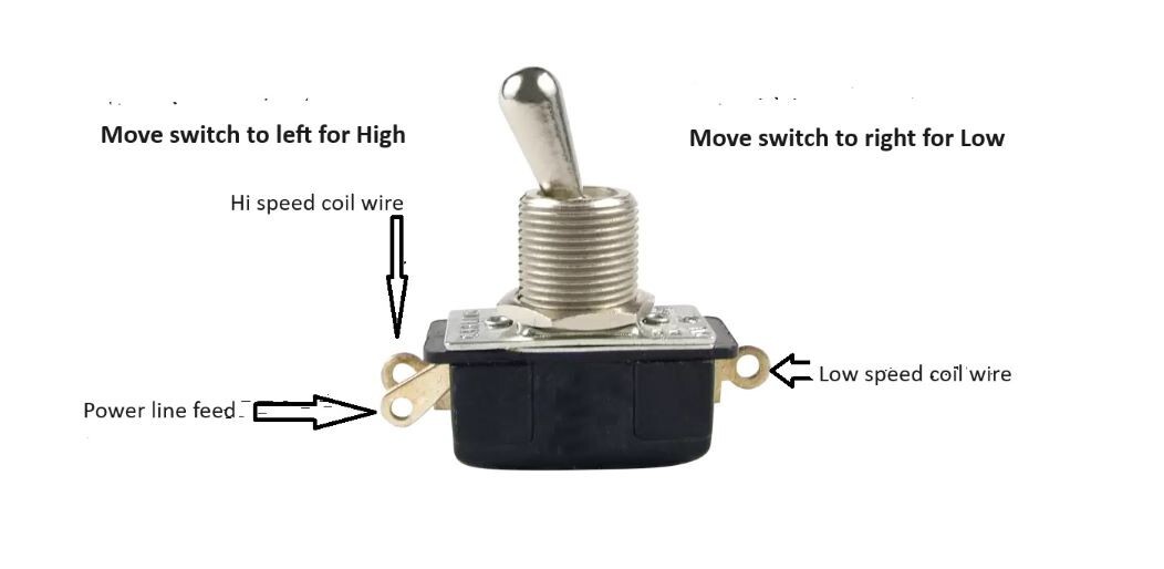 Hamilton Beach 2-SPEED SWITCH for Models 18/30/33/930/and 933, Single Mixers
