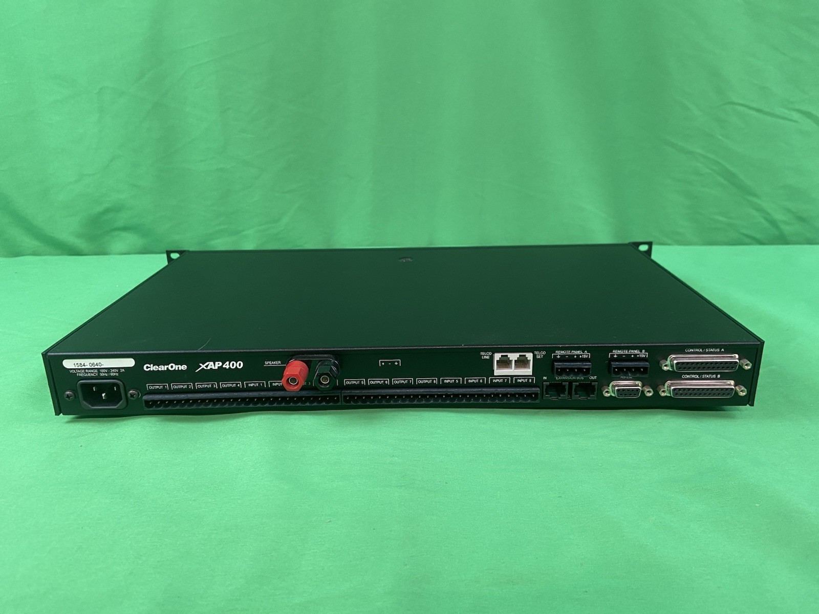 ClearOne XAP400 Audio Conferencing System Microphone Mixer XAP 400