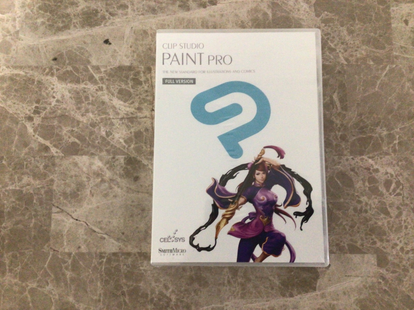 Clip Studio Paint Pro Art Software- Cel Sys- Smith Micro- Comic Manga NEW Sealed