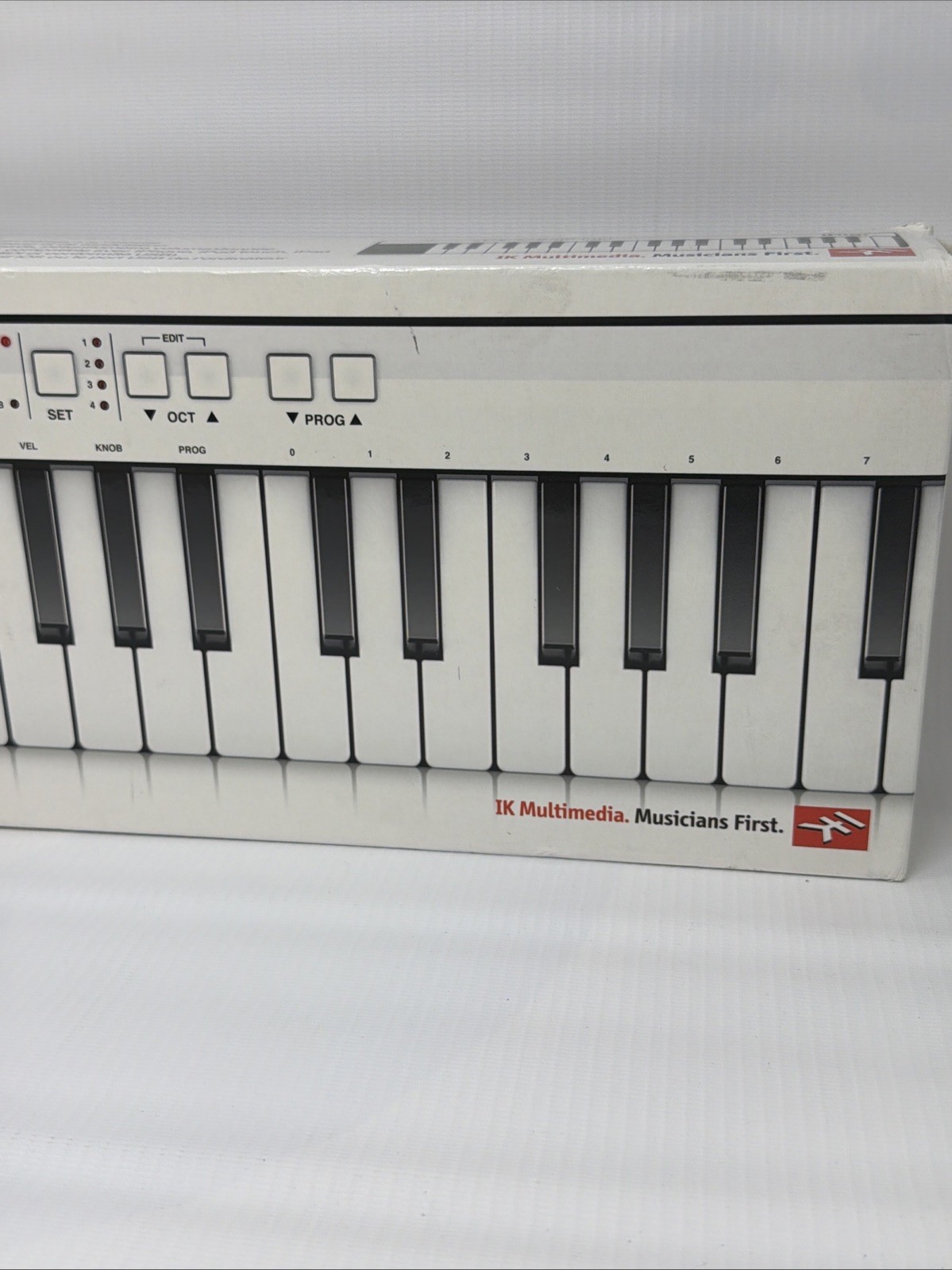 NEW IK Multimedia n12553 iRig Keys 37-Key Mobile MIDI Keyboard Controller Mac/PC