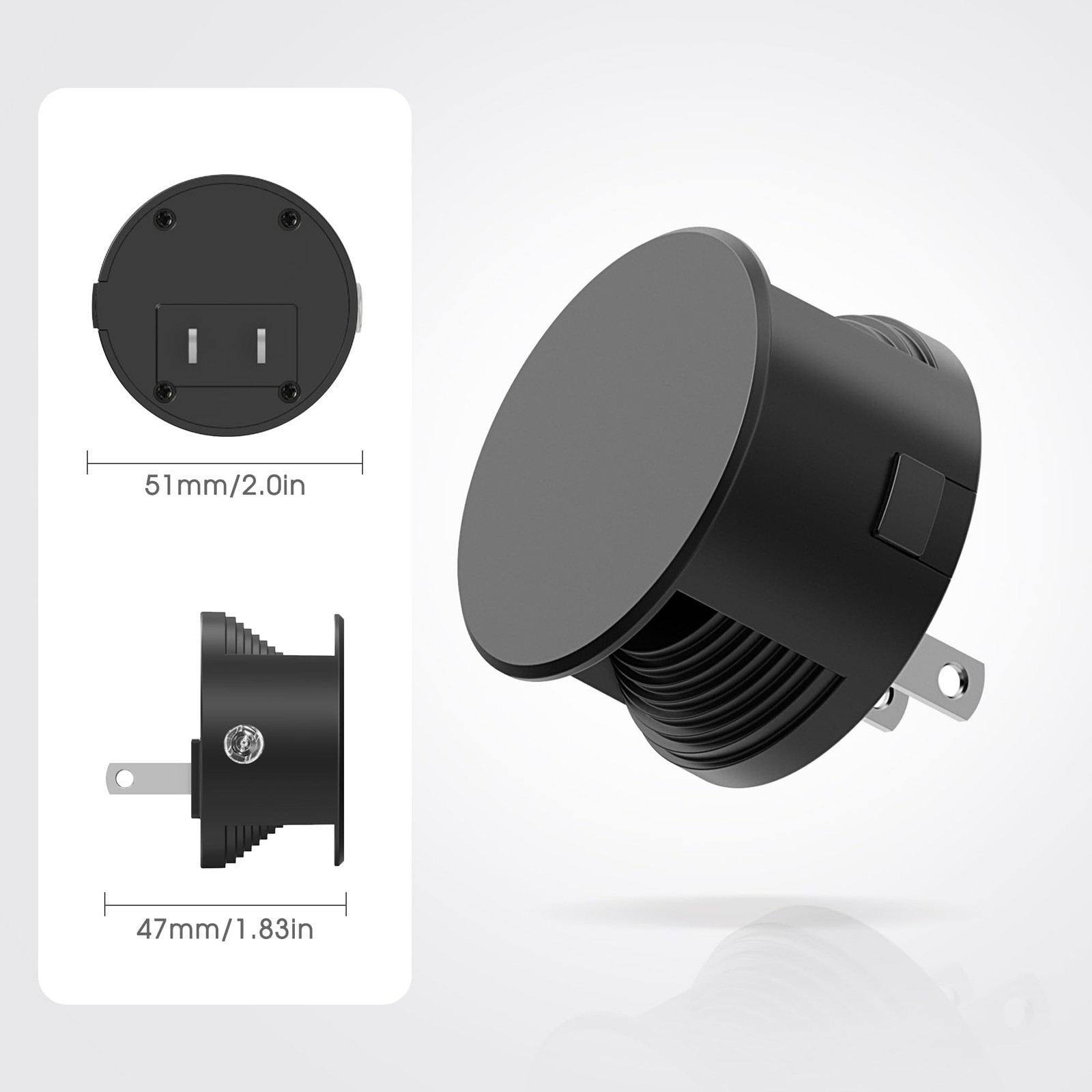Night Lights Plug into Wall [2 Pack], Dusk to Dawn Sensor Nightlight, Brightn...