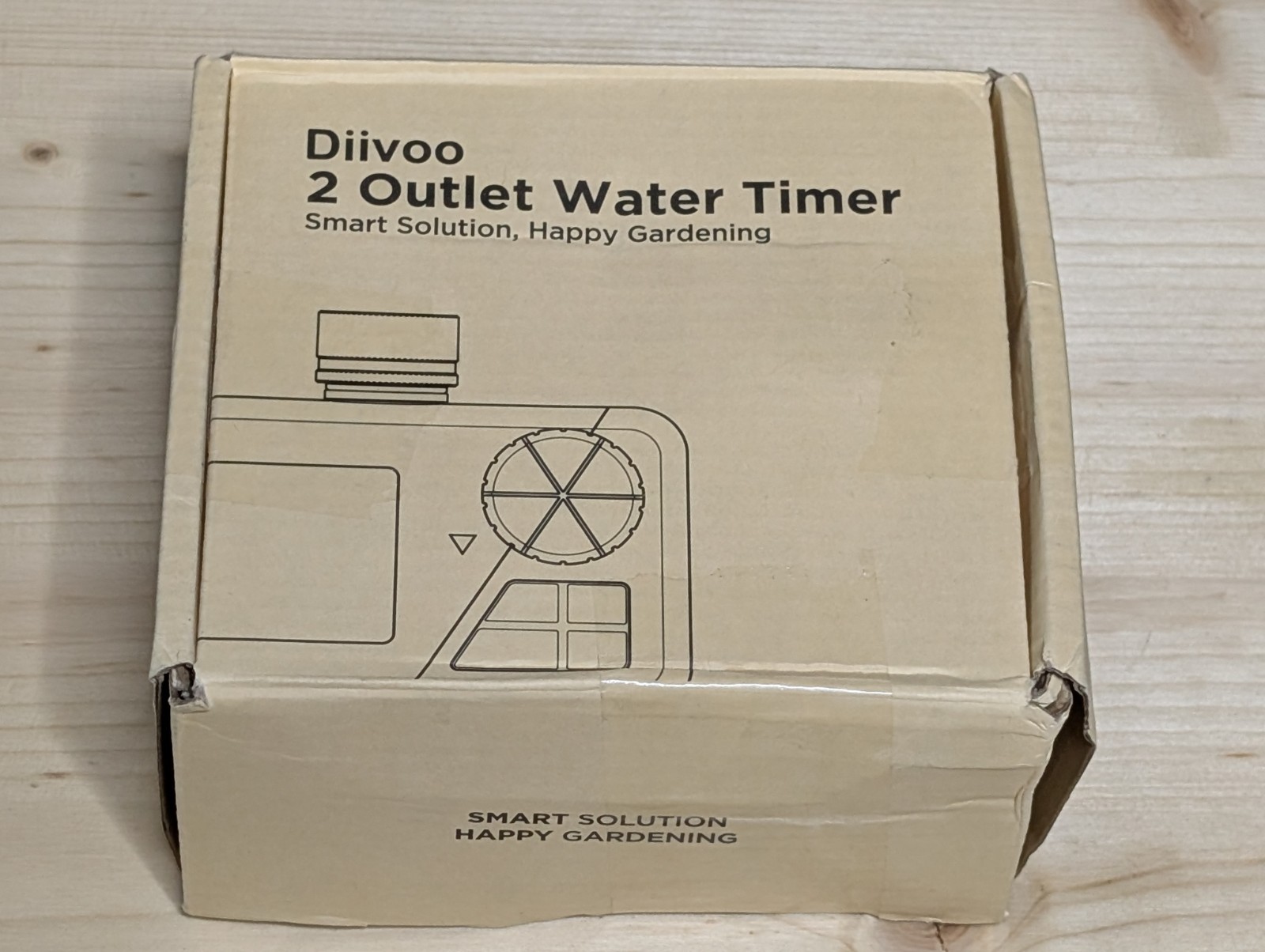 Sprinkler Timer Outdoor Water Garden 2-Outlet Programmable Hose Watering Timer