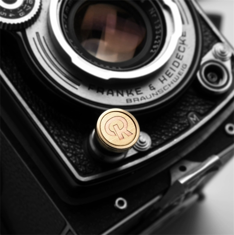 Rollei 35 Rolleiflex Steel Brass Metal Camera Shutter Release Button Side Touch