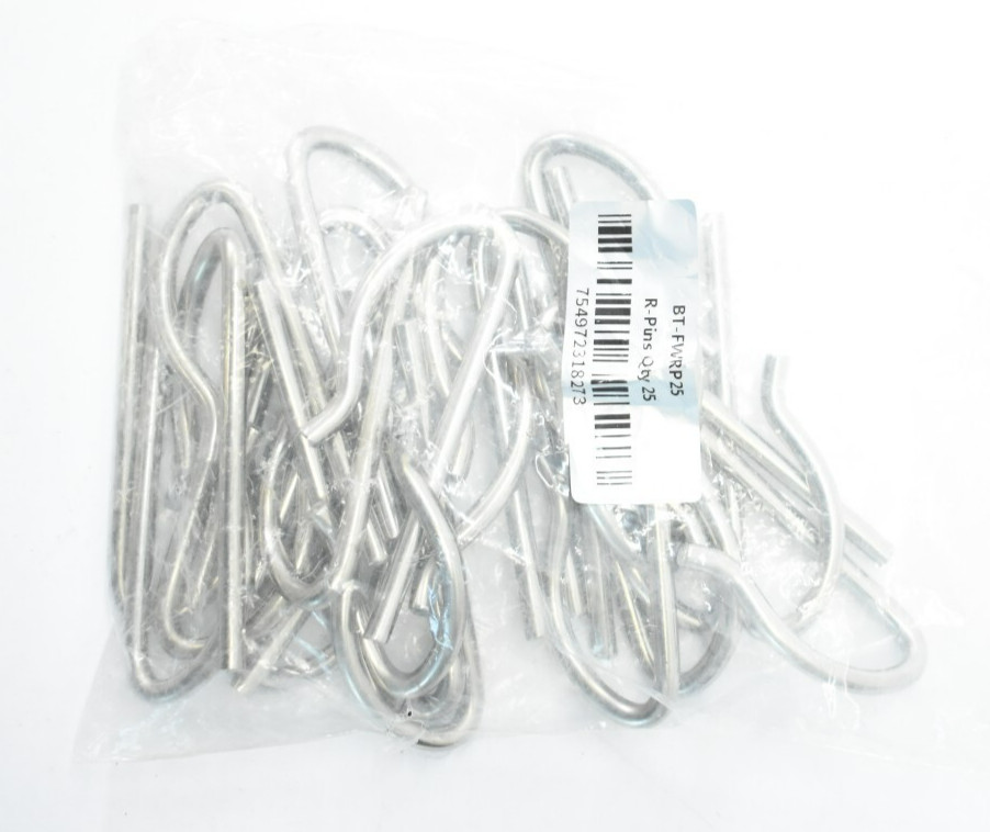 Lot of 25 Heavy Duty R Pin Stainless Steel Fasteners Frame Tent Fittings