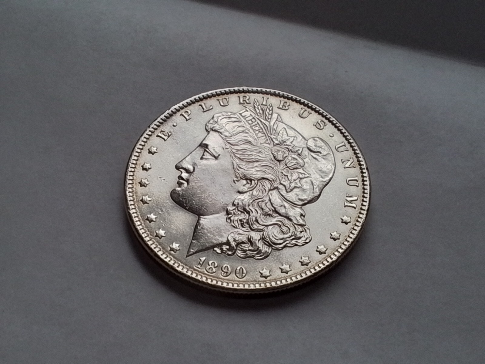 1890-P BU/MS MORGAN SILVER DOLLAR