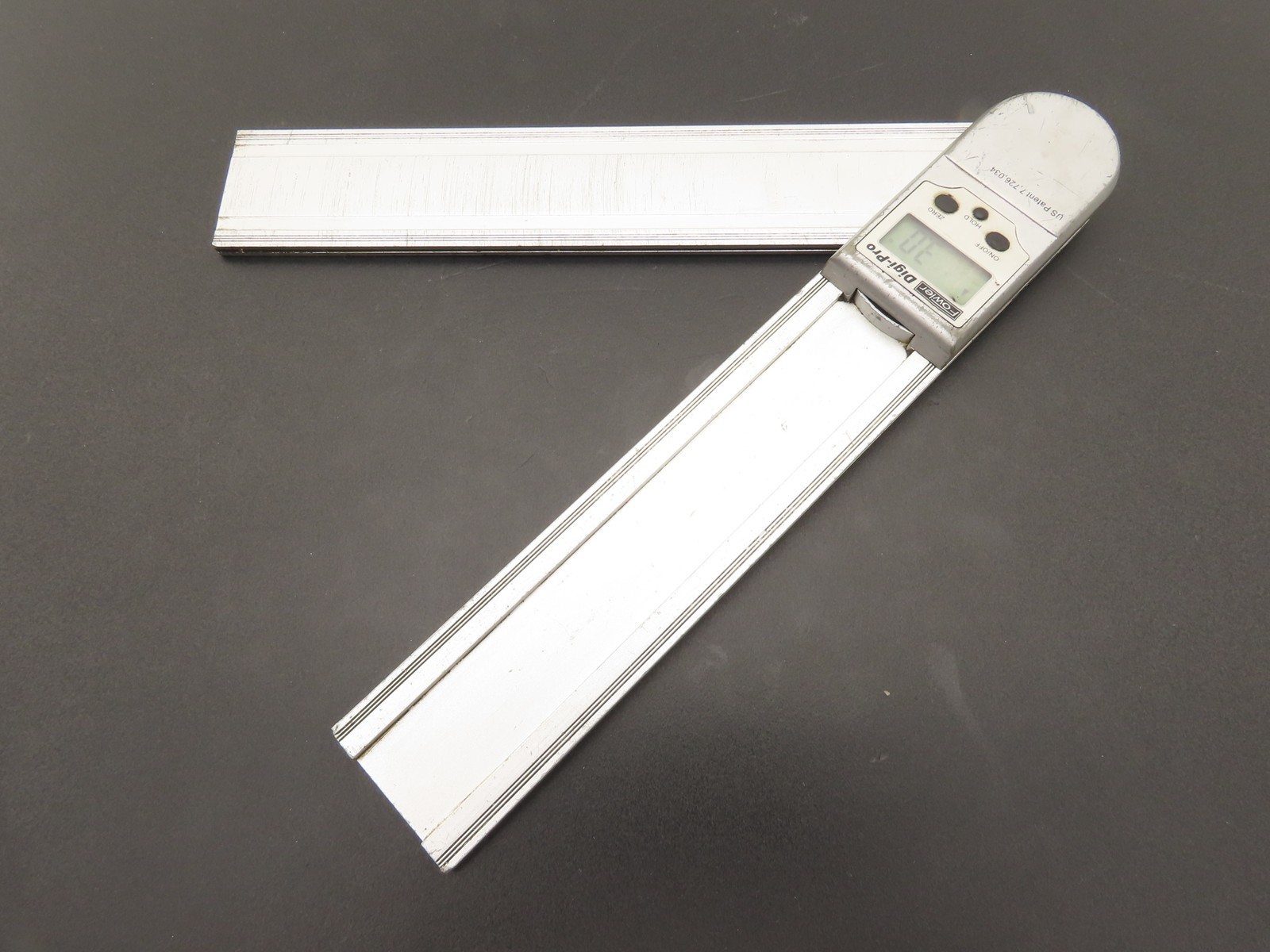 Fowler 74-440-775-1 Digi-Pro 12" Electronic Angle Protractor 0-360° Range