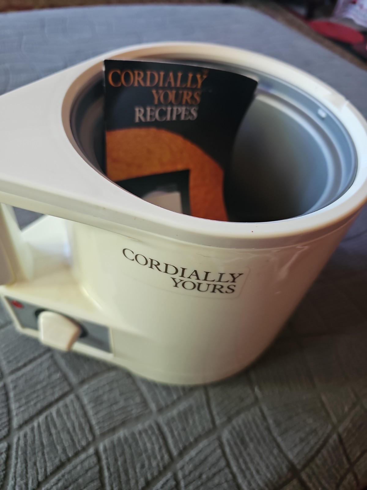 Vintage Donvier Cordially Yours Liqueur Maker Cordial Maker