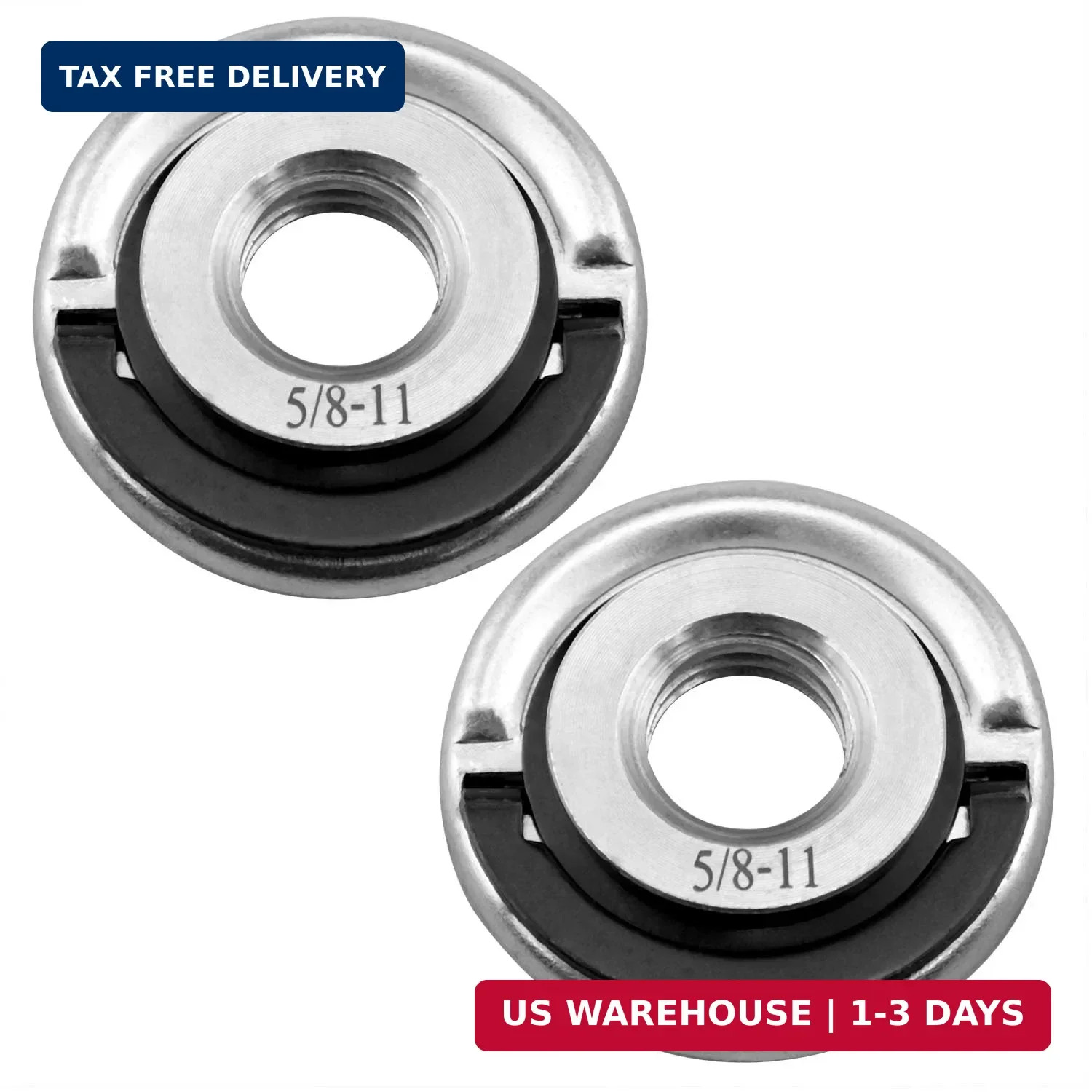 Angle Grinder Flange Nut 5/8-11 Inch Thread Quick Replacement of Grinder Flange