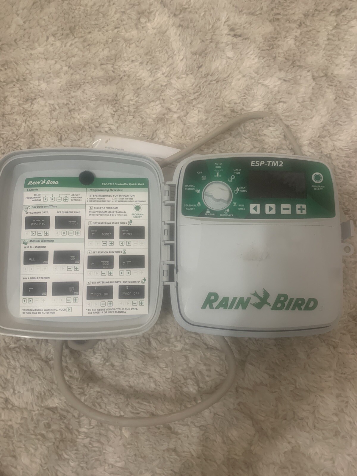 Rainbird ESP-TM2 Irrigation Controller 6 Station WiFi Ready USED WORKING