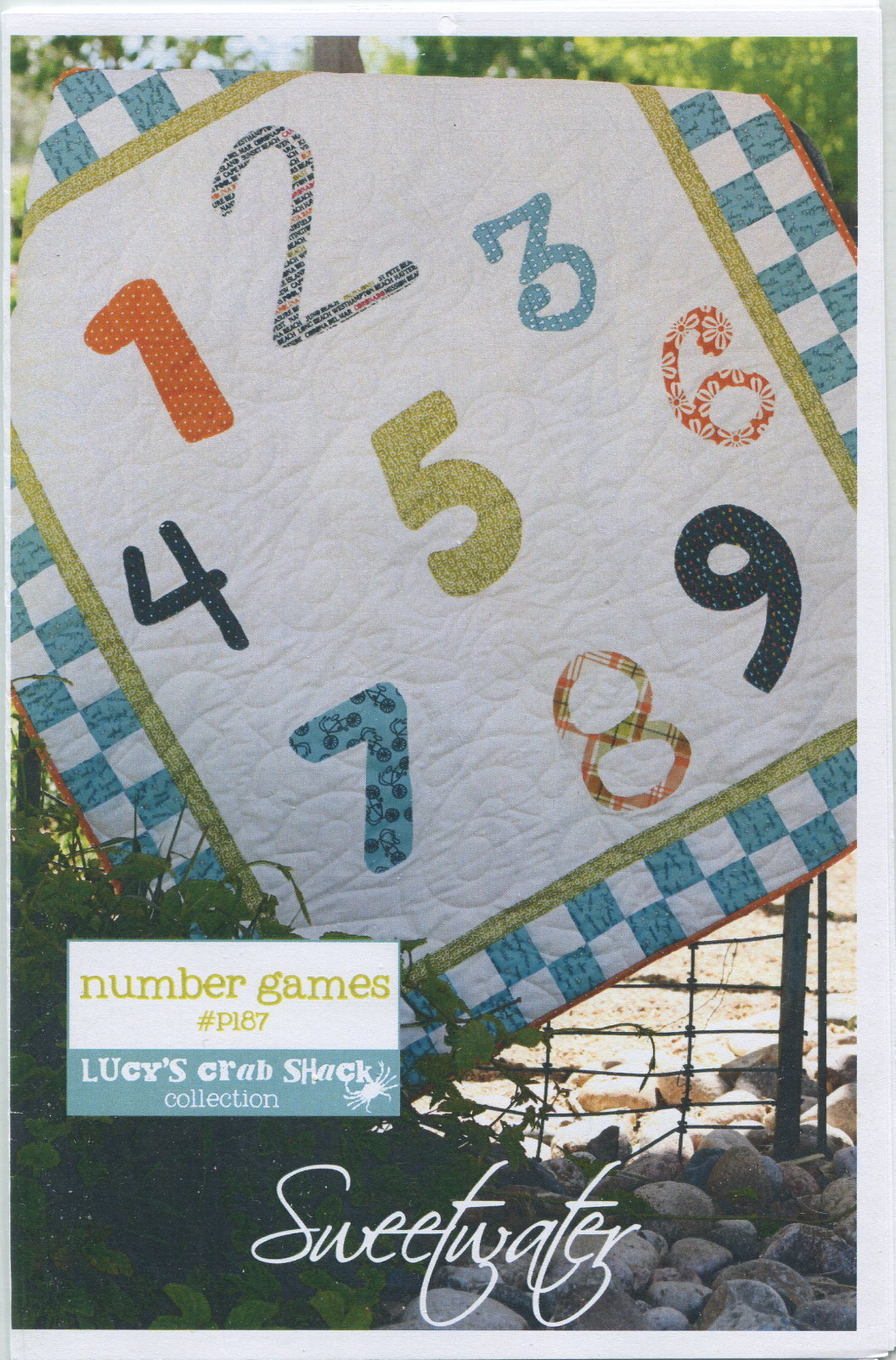 Number Games ~ Quilt Quilting Pattern ~ by Sweetwater P187