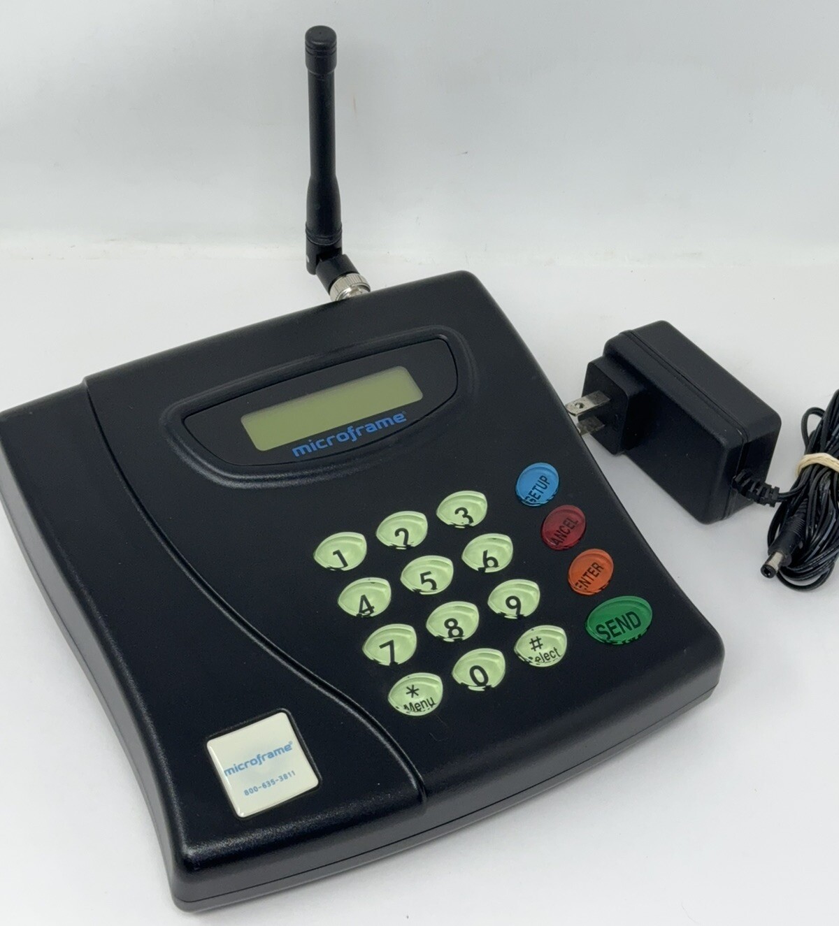HME Wireless Restaurant Paging System LTK-1100HN Transmitter Desktop w/Adapter