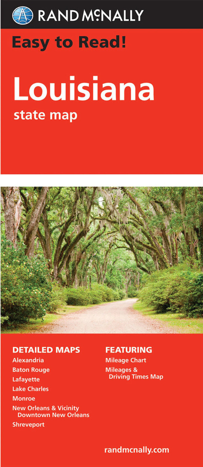Rand McNally State Map: Louisiana from 2010