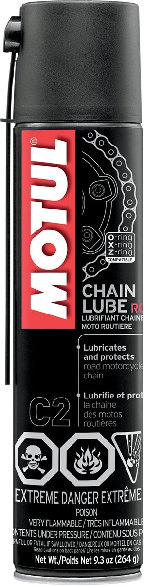 Motul C2 Road Chain Lube | 9.3 oz. Aerosol (103244/111819)