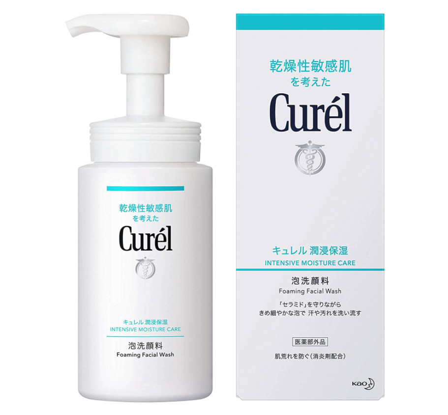 Kao Curel Intensive Moisture Care Foaming Facial Wash 150mL