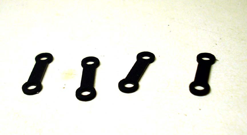 HO  MANTUA TYCO 4  FIBER DRAW BARS FACTORY ORIGINAL NEW PART FOR STEAM LOCOS