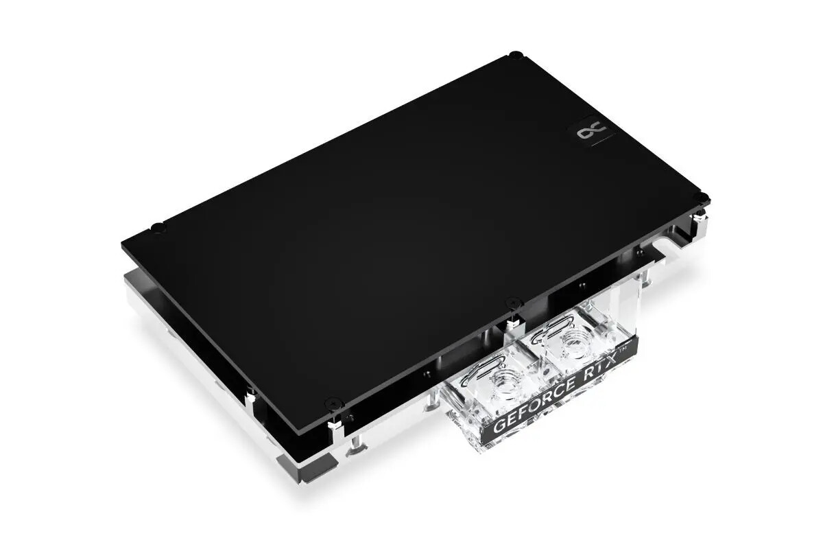 Alphacool Eisblock Aurora Acryl GPX-N RTX 4090 Reference mit Backplate 13429