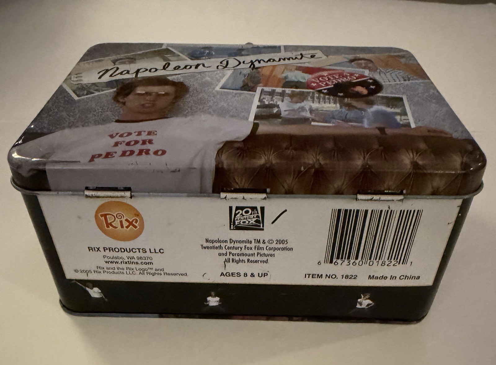 Napoleon Dynamite Metal Lunch Box