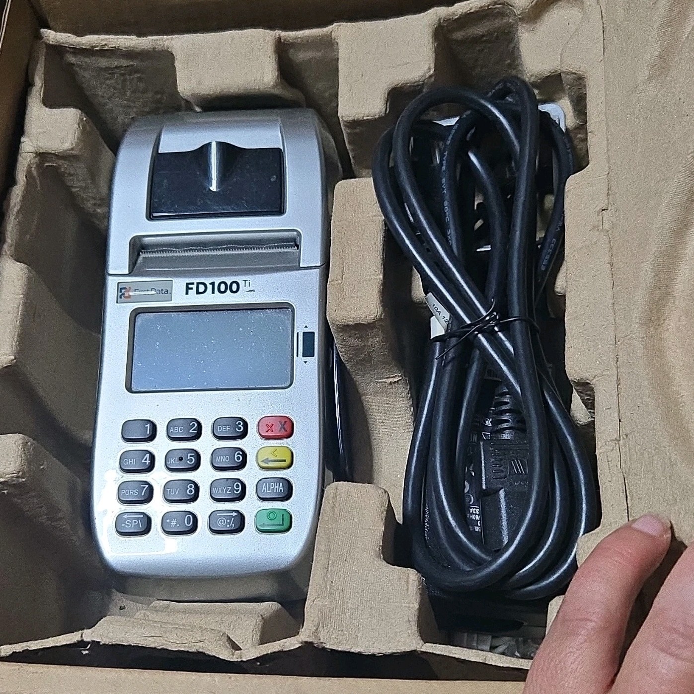 First Data FD130 FD Series Wired Credit Card Terminal (MPN 001867064)