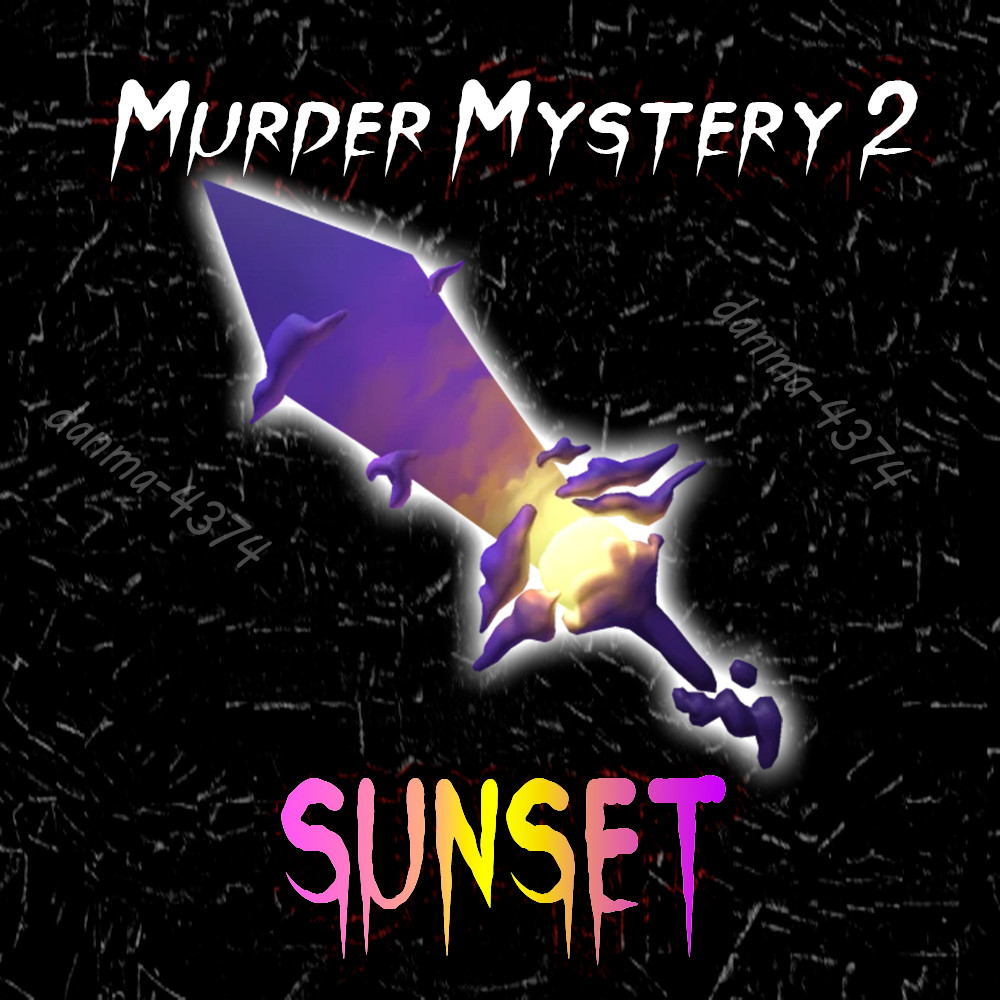 Murder Mystery 2 Sunset Godly | MM2 New Item