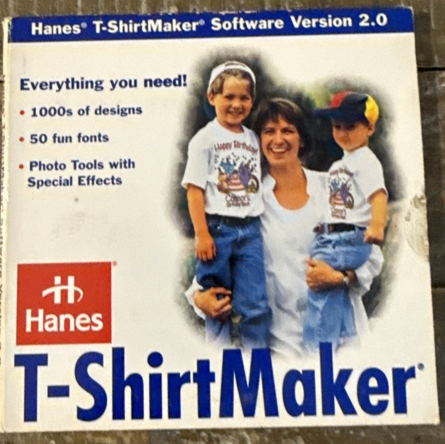 Hanes Tshirt Maker PC Cd Rom