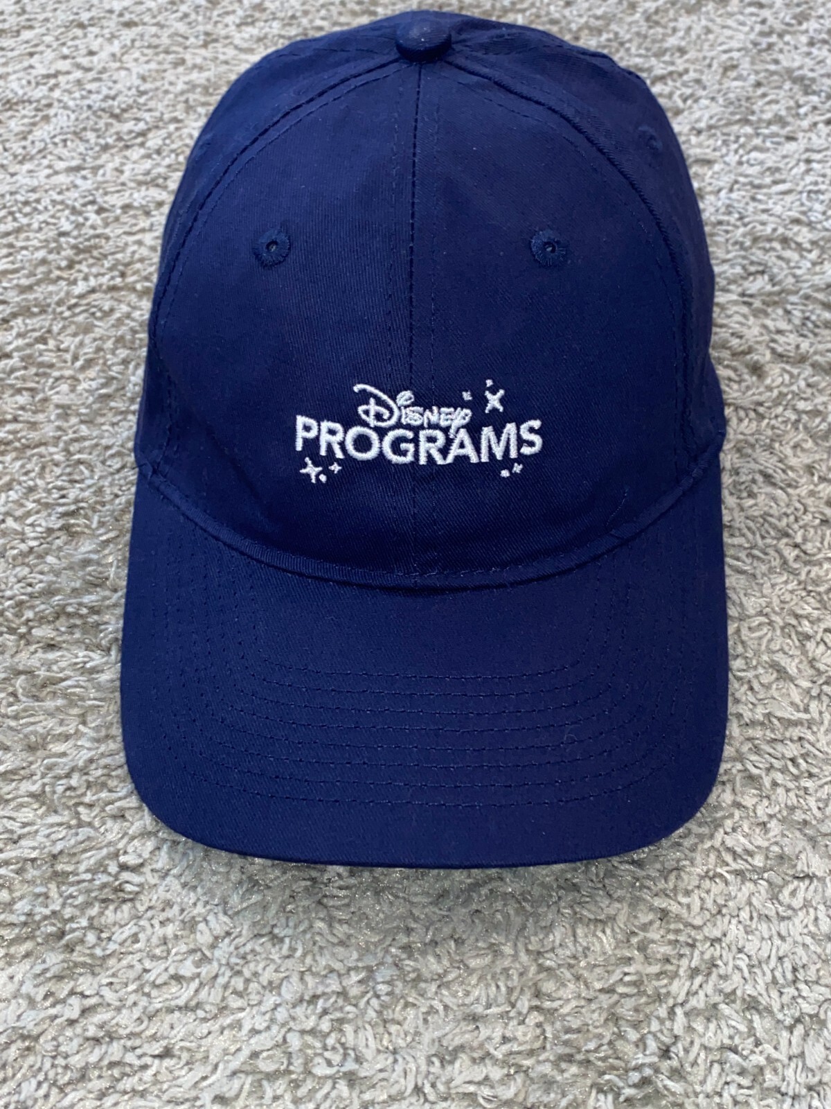 Disney Programs Adjustable Youth Hat Cap Blue