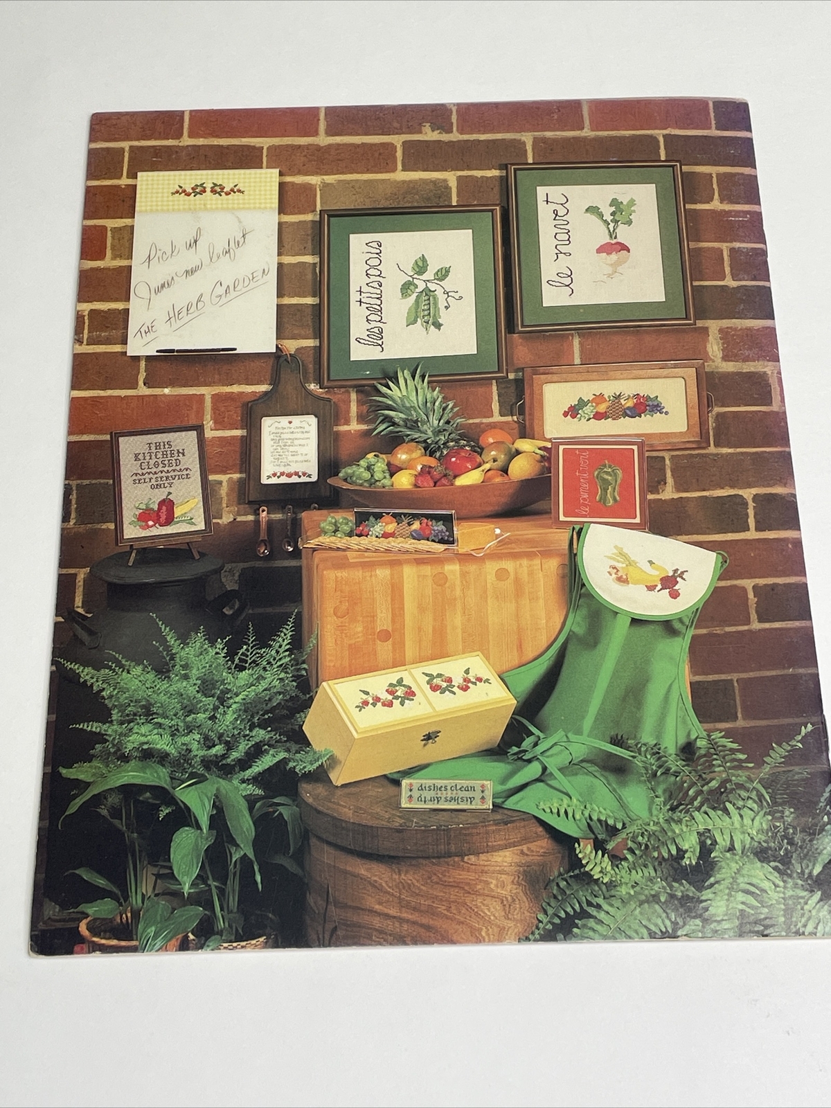 June Grigg Kitchen Potpourri Book 6 Cross Stitch Pattern