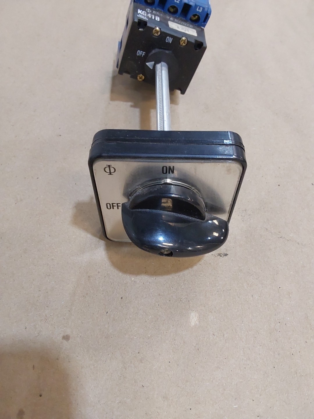 Kraus & Naimer KG41B Manual Motor Controller Disconnect Switch W/ Knob